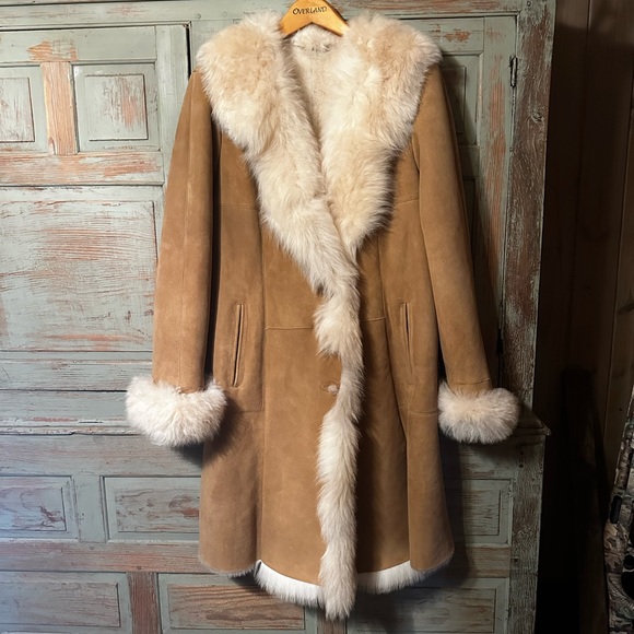 Jackets & Coats Overland Shearling Coat Poshmark